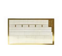 1/700 Scale Universal Ship Model Etching Film Three-Section Vertical Railing Upgrade Parts For Fine Detailing Upgrade Parts