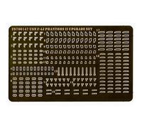 1/700 Scale US Navy F-4J Phantom II Detail Upgrade Set - Photo-Etched Parts For Model Aircraft Enthusiasts
