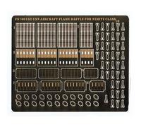 1/700 Scale US Navy Nimitz-Class Flight Deck Jet Blast Deflectors Photo-Etched Parts - Metal Upgrade Set For Carrier Models