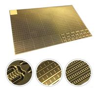 1/700 Scale Warship Model Ship PE Handrail and Ladder Railing Copper Material CYPE005 Photolithographic Model Detail