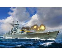 Trumpeter 6736 Gneisenau, WWII German Navy Battleship 1:700 Model Kit