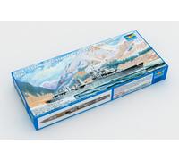 German Destroyer Z-28 1945 Battleship 1:700 Plastic Model Kit 05790 TRUMPETER