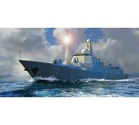 Pla Navy Type 052d Destroyer 1:700 Model Kit Trumpeter