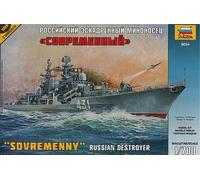 1:700 Zvezda Russ.Destroyer Sovremenny Kit Z9054 Model