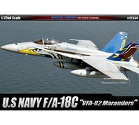 1:72 Academy Usn F/A-18C "Vfa-82 Marauders" Kit ACD12534 Model
