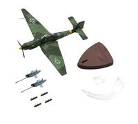 1:72 Alloy German Stuka Junkers Ju-87G1 Dive Bomber Fighter Toy Aircraft Aviation Science Exhibition Model