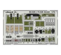 1:72 B-24H Liberator Cockpit Detail Set for Airfix SS829 Eduard