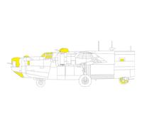 1:72 B-24H Liberator Masking Set for Airfix CX667 Eduard