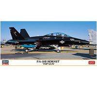 HASEGAWA F/A-18B Hornet Top Gun 1:72 PLASTIC MODEL KIT