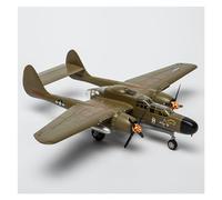 1 72 For P-61B Black Widow Fighter Jet Simulation Aircraft Model Military Toy Collection Crafts Hobby Playgame Kit(5)