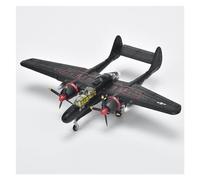 1 72 For P-61B Black Widow Fighter Jet Simulation Aircraft Model Military Toy Collection Crafts Hobby Playgame Kit(2)