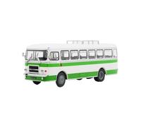 1:72 For SAN H100A Bus Alloy Classic Green Car Model Realistic Vehicle Scale Ornaments Display