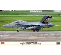 1:72 HASEGAWA Boeing Ea-18G Growler Vaq-138 Yellow Jackets 2022 Kit HA02461