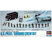 Hasegawa US Pilot Crew Set Model Kit
