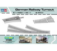 Hobbyboss 1:72 Scale German Railway Turnout Assembly Kit