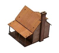 1/72 House Model Building Kits Architecture Scene for Micro Landscape Layout Style A, Style C
