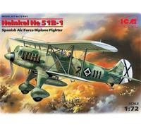 ICM 1:72 - Heinkel He 51B-1, Spanish Air Force Fighter