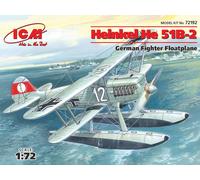 ICM 72192 Heinkel He-51B-2 on floats Decals Luftwaffe 1:72 Aircraft Model Kit