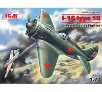 ICM72072 - ICM 1:72 - I-16 type 18, WWII Soviet Fighter