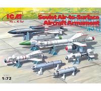 1:72 ICM KIT Soviet Air-To-Surface Aircraft Armament X-29T X-31P X-59M ICM72213