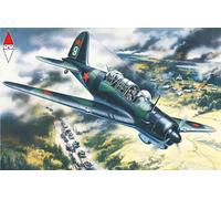 ICM Plastic Model Kit - Su-2R WWII Soviet Reconnaissance Plane - 1:72
