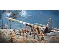1:72 Italeri As 51 Horsa Mk.I W/Britisk Paratroopers Kit IT1356 Model