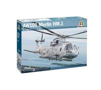 Italeri 1486 AW101 Merlin HM.1 1:72 Scale Plastic Model Kit/Model Assembly