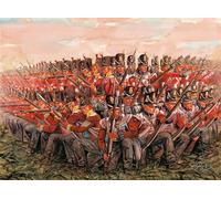 1:72 Italeri British Infantry 1815 Napoleon'S Wars Kit IT6095 Model