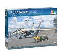 1:72 ITALERI Grumman F-14A Tomcat Military Airplane 1974 Kit IT1414 Model