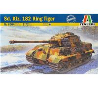 1:72 Italeri King Tiger Kit IT7004 Model