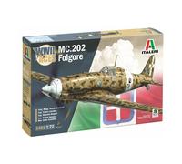 Italeri 1:72 Scale Aircraft Kit MC.202 Folgore Aces – Kit 1481