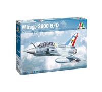 Italeri Model Kit Dassault Mirage 2000 B/D French Fighter 1:72 Scale IT90023