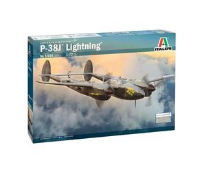 1:72 Italeri P-38J Lightning Aereo Plan Kit IT1446 Model