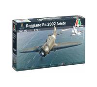 Italeri 1472 1:72 Reggiane Re.2002 Ariete Model Building Kit, Standing Model Building, Crafts, Hobby, Gluing, Plastic Kit, Detailed Tank Kit, Military, Multi-Coloured
