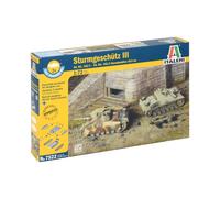 Italeri ITA7522 1:72-Sd.Kfz.142/1 Model kit, Grey