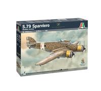 ITALERI 1412 WW2 Italian Sparviero SM.79 bomber version 1:72 Scale Kit