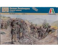 ITALERI 1/72 FIGURES WW2 GERMAN PARATROOPERS