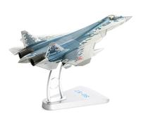 1/72 Pre-Build Model Kits SU-57 Russian Sukhoi Fighter Aircraft Diecast Airplanes Military Display Model Aircraft for Collection or Gift
