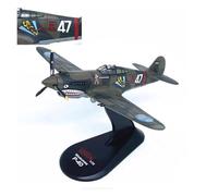 1: 72 Scale Diecast For P-40C Warhawk Fighter Jet Flying Tigers Aircraft Model Alloy Mornament Toy For Collection Gifts(Style 4)