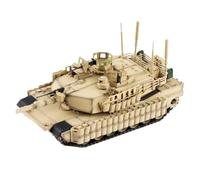 1 72 Scale For American M1A2 Main Battle Tank Model Kit Static Collection Simulation Vehicle Playset