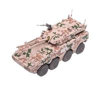 1 72 scale For China 105mm wheeled tank self-propelled assault gun desert painting finished model collection ornaments Simulation Vehicle Playset