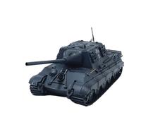 1 72 Scale German Tiger Hunter Tank Aged Grey Painted Alloy Finished Model Kit Simulation Vehicle Playset
