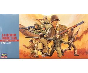 1:72 Scale Hasegawa Military Soldiers - WW2 US - 24 Figures Model Kit