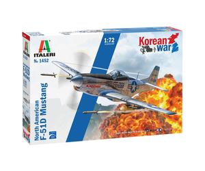 1:72 Scale ITALERI North-American F-51D Mustang Korean War - QUICK DISPATCH 1452