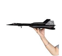 1/72 Scale SR-71 Blackbird Model - 17.9 Inch Length - Metal Military Aircraft Replica - Premium Gift and Collectible