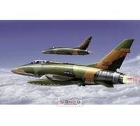 1:72 TRUMPETER KIT F-100 F Super Sabre TR01650 Model