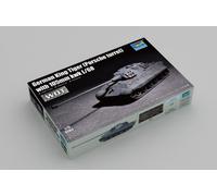 Trumpeter Model Kit 1:72 German King Tiger (Porsche Turret) w/105mm Kwk L/68 07161