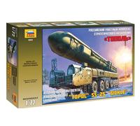 Zvezda 1/72 5003 Russian Intercontinetal Ballistic Missile Launcher - 'Topol' ..
