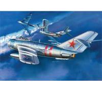 Zvezda 7318 500787318-1:72 MIG-17 Fresco Soviet Fighter Plastic Model Kit Assembly Kit for Beginners Detailed Unpainted