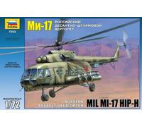 1:72 Zvezda Mil Mi-17 Soviet Helicopter Kit Z7253 Model
